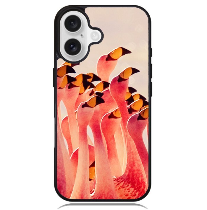 Flamingos Partying Pattern E1157 iPhone 16 Case