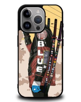 Anime Blue iPhone 15 , 15 Pro , 15 Plus , 15 Pro Max Case FZI3814