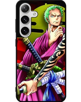 Zoro One Piece Samsung Galaxy S24 5G Case FZI6157