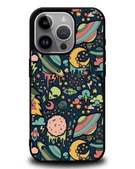 aliens rockets space iPhone 15 , 15 Pro , 15 Plus , 15 Pro Max Case FZI5999