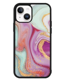 3 Color Marble iPhone 15 Case FZI10938