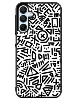 Abstract Line Samsung Galaxy A15 A25 A35 A55 5G Case FZI10627