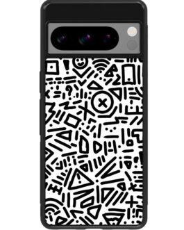 Abstract Line Google Pixel 8 Pro Case FZI10627