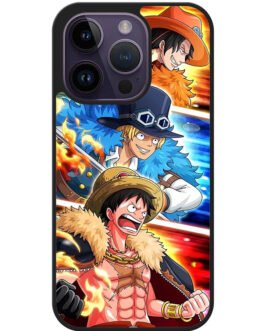 3 Brother One Piece iPhone 14 Pro Max Case FZI10395