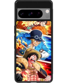 3 Brother One Piece Google Pixel 8 Pro Case FZI10395