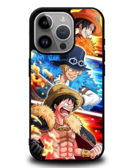 3 Brother One Piece iPhone 15 , 15 Pro , 15 Plus , 15 Pro Max Case FZI10395