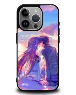 Anime Asuna Yuuki Kirito Sinon SAO iPhone 15 , 15 Pro , 15 Plus , 15 Pro Max Case FZI0123