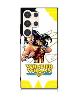 Wonder Woman in Action Samsung Galaxy S24 Ultra 5G Case FZI0162