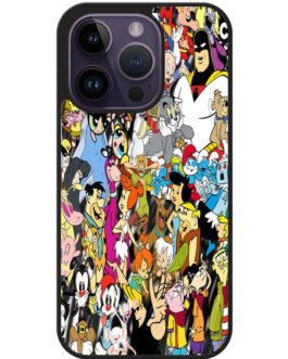 90S Cartoon Characters 2 iPhone 14 , 14 Pro , 14 Plus , 14 Pro Max Case FZI0208