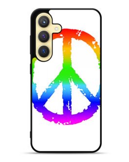 60S Peace Sign Logo Samsung Galaxy S24 Plus / S24+ 5G Case FZI0209