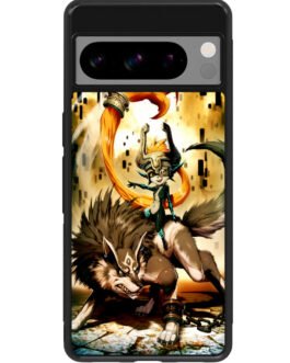 Zelda and wolf twilight princess Google Pixel Fold , 8 Pro , 8, 7A , 7 Pro , 7 , 6A , 6 Pro , 6  Case FZI0547