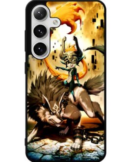 Zelda and wolf twilight princess Samsung Galaxy S24 5G Case FZI0547