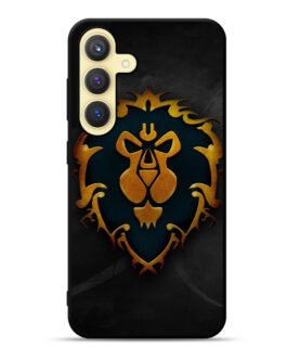 World of Warcraft Alliance Gold Logo Samsung Galaxy S24 Plus / S24+ 5G Case FZI0642