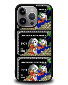 american express scrooge mcduck iPhone 15 , 15 Pro , 15 Plus , 15 Pro Max Case FZI8559