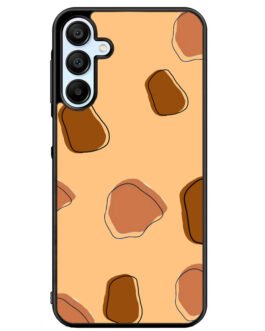 Aesthetic Brown Samsung Galaxy A15 A25 A35 A55 5G Case FZI11136