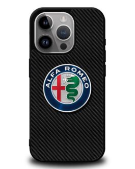 alfa romeo XiPhone 15 , 15 Pro , 15 Plus , 15 Pro Max Case FZI0728