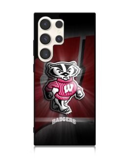 wisconsin badger logo Samsung Galaxy S24 Ultra 5G Case FZI1984