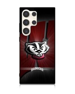 wisconsin badger logo Samsung Galaxy S24 Ultra 5G Case FZI1985