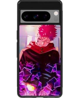 yuji itadori jujutsu kaisen Google Pixel Fold , 8 Pro , 8, 7A , 7 Pro , 7 , 6A , 6 Pro , 6  Case FZI9564