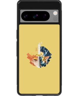 Zenitsu Kimetsu no Yaiba Google Pixel Fold , 8 Pro , 8, 7A , 7 Pro , 7 , 6A , 6 Pro , 6  Case FZI7539