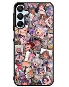 Ahegao Faces With Colors Samsung Galaxy A15 A25 A35 A55 5G Case FZI9614