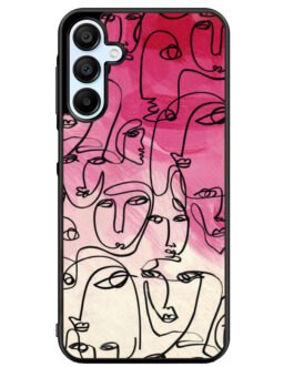 Abstract Illustrasi Samsung Galaxy A15 A25 A35 A55 5G Case FZI11229