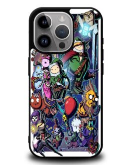 Adventure Time Legend of Zelda iPhone 15 , 15 Pro , 15 Plus , 15 Pro Max Case FZI3759