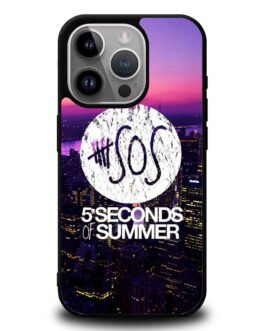 5 Seconds of Summer Logo iPhone 15 Pro Case FZI3721