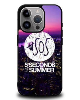 5 Seconds of Summer Logo iPhone 15 , 15 Pro , 15 Plus , 15 Pro Max Case FZI3721