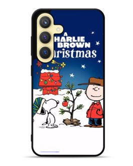 A Charlie Brown Peanuts Christmas Cartoon Samsung Galaxy S24 Plus / S24+ 5G Case FZI1812