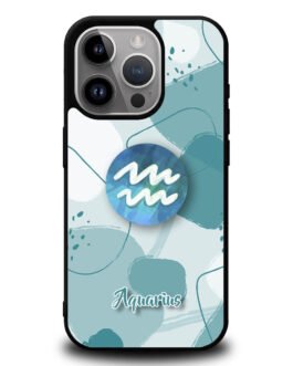 Zodiac Aquarius iPhone 15 , 15 Pro , 15 Plus , 15 Pro Max Case FZI6756