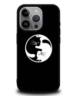 Yin Yang Cats iPhone 15 , 15 Pro , 15 Plus , 15 Pro Max Case FZI6740