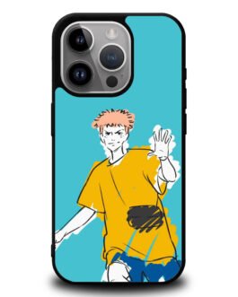 Yuji Jujutsu Kaisen iPhone 15 , 15 Pro , 15 Plus , 15 Pro Max Case FZI7726