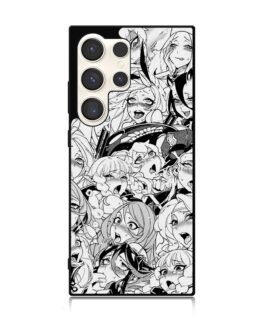 Ahegao Face Manga Samsung Galaxy S24 Ultra  , S24 Plus , S24 5G Case FZI9925