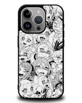 Ahegao Face Manga iPhone 15 , 15 Pro , 15 Plus , 15 Pro Max Case FZI9926