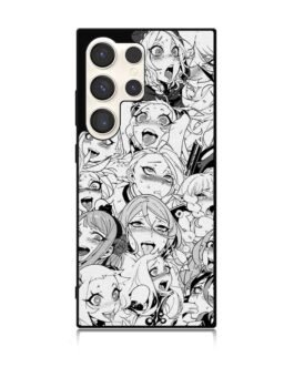 Ahegao Face Manga Samsung Galaxy S24 Ultra  , S24 Plus , S24 5G Case FZI9926