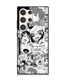 Ahegao Face Manga Samsung Galaxy S24 Ultra 5G Case FZI9927