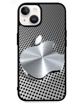 3D Apple Silver iPhone 14 Case FZI3702
