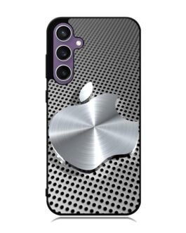 3D Apple Silver Samsung Galaxy S23 FE 5G Case FZI3702