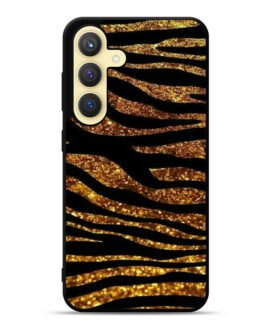 Yellow Tiger Skin Glitter Samsung Galaxy S24 Plus / S24+ 5G Case FZI1967