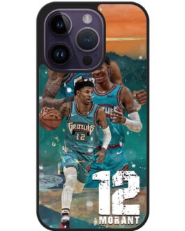12 Morant Memphis Grizzlies iPhone 14 , 14 Pro , 14 Plus , 14 Pro Max Case FZI10625