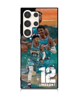 12 Morant Memphis Grizzlies Samsung Galaxy S24 Ultra  , S24 Plus , S24 5G Case FZI10625