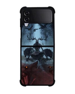 The Witcher Samsung Galaxy Z Flip 6 , Z Flip 5 , Z FLip 4 , Z FLip 3 , Z Fold 6 , Z Fold 5 , Z Fold 4 , Z Fold 3 Case FZI0003