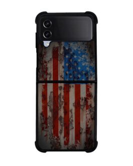 Flag Samsung Galaxy Z Flip 5 , Z FLip 4 , Z FLip 3 , Z Fold 5 , Z Fold 4 , Z Fold 3 Case FZI0014