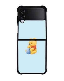 Winnie The Pooh Honey Samsung Galaxy Z Flip 5 , Z FLip 4 , Z FLip 3 , Z Fold 5 , Z Fold 4 , Z Fold 3 Case FZI9438