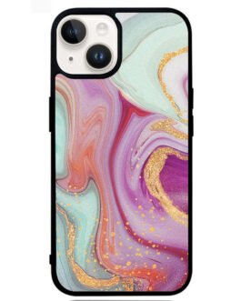 3 Color Marble iPhone 14 Plus Case FZI10938