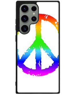 60S Peace Sign Logo Samsung Galaxy S23 Ultra  , S23 Plus , S23 5G Case FZI0209