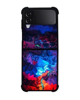 Abstrac Color Samsung Galaxy Z Flip 5 , Z FLip 4 , Z FLip 3 , Z Fold 5 , Z Fold 4 , Z Fold 3 Case FZI5435