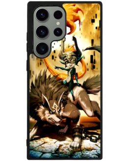 Zelda and wolf twilight princess Samsung Galaxy S23 Ultra  , S23 Plus , S23 5G Case FZI0547