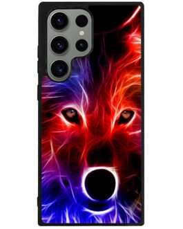 wolf glow line Samsung Galaxy S23 Ultra  , S23 Plus , S23 5G Case FZI0567